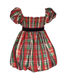 Bonnie Jeanred Taffeta Bubble Dress